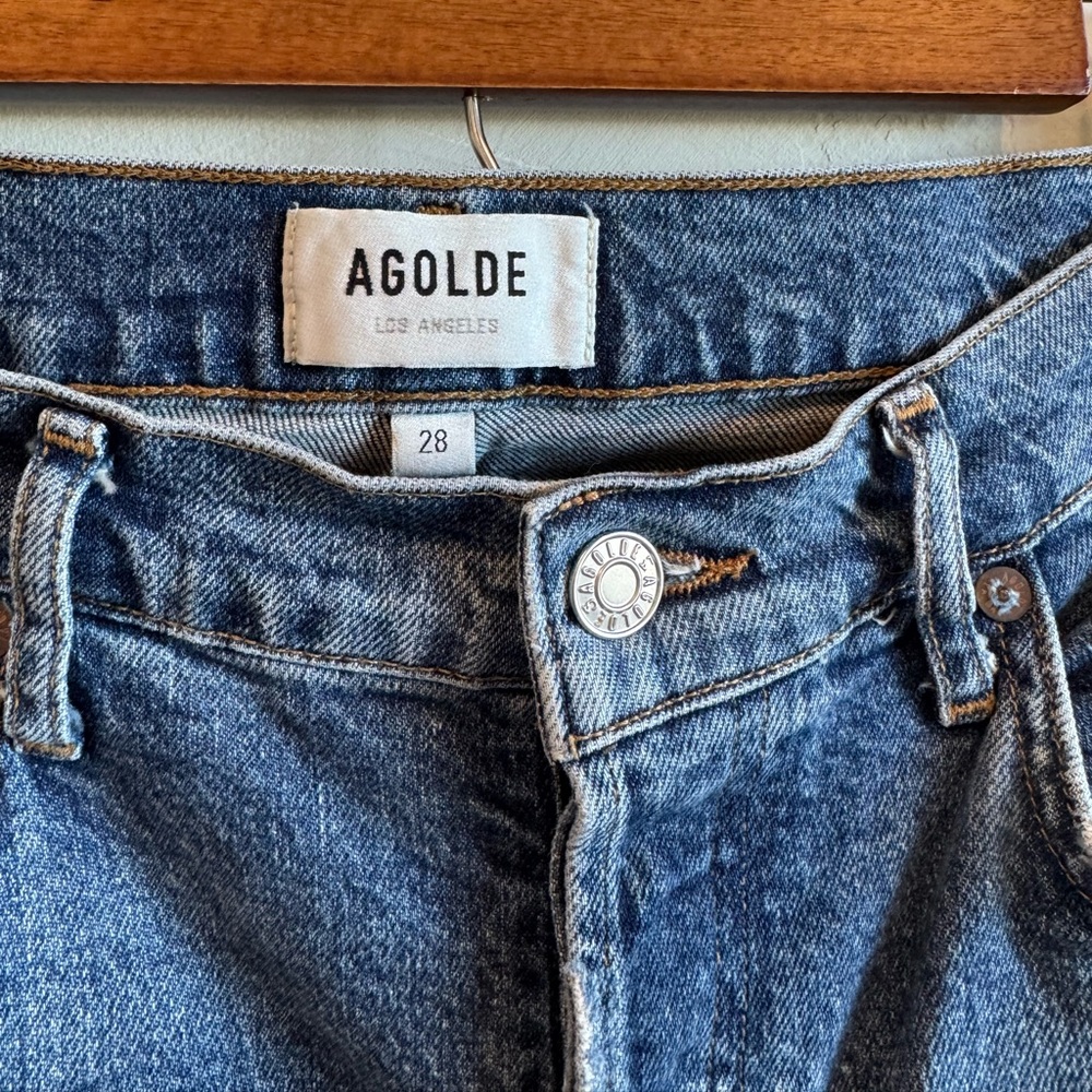 Agolde Riley Crop Jeans - Picture 4 of 6